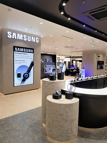 Samsung, сеть магазинов электроники - освещение рис.1